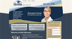 Desktop Screenshot of brampton-optometrist.ca